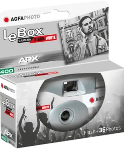AGFAPHOTO Appareil photo jetable LeBox Black&White (601026)