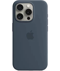 APPLE Cover Silicone MagSafe iPhone 15 Pro Storm Blue (MT1D3ZM/A)