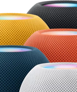 Alternative view of APPLE Enceinte intelligente HomePod mini Orange (MJ2D3F)