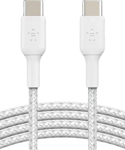 BELKIN Câble USB-C 1 m Blanc 2 pièces (CAB004BT1MWH2PK)
