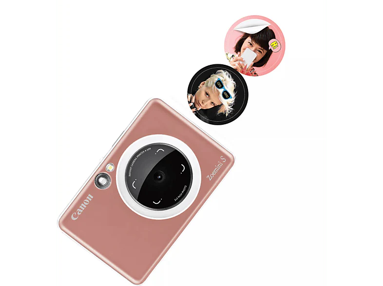 CANON Pack 20 feuilles d'autocollants ronds prédécoupés 33 mm ZINK (4967C003AA) - Image 2