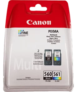 CANON PG-560 / CL-561 Noir - Couleur (3713C005)