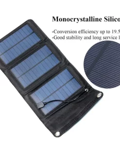 Chargeur iphone énergie solaire