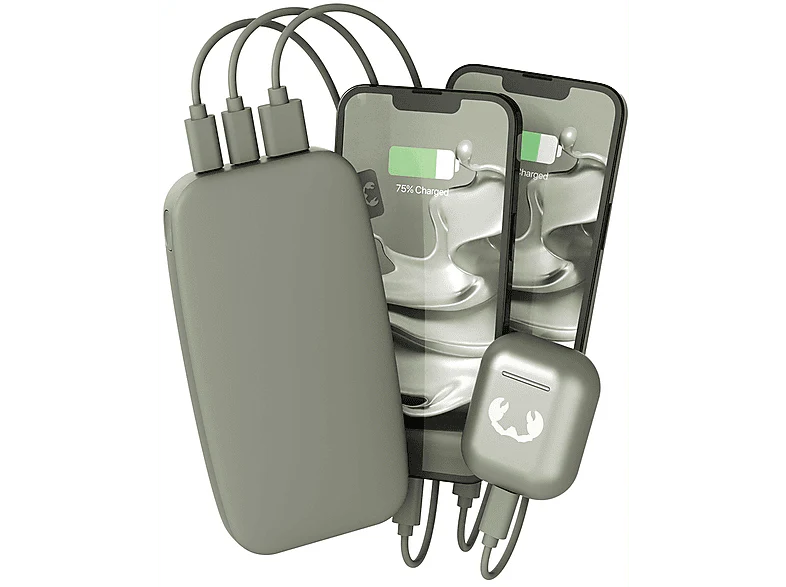 FRESH N REBEL Powerbank 18 000 mAh Dried Green (2PB18100DG) - Image 2