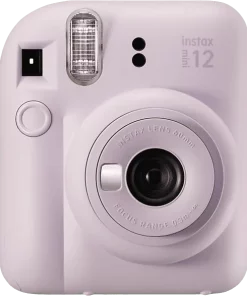 FUJIFILM Kit instax mini 12 Purple + Housse + 10 Papier photo (B13104-B)