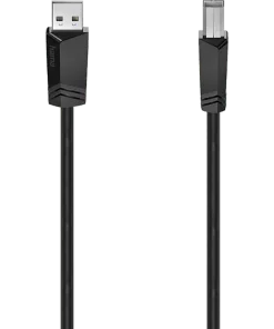 HAMA Câble USB - USB-B 2.0 3 m Noir (200603)
