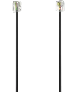 HAMA Câble modulaire RJ-11 6p4c 6 m Noir (00201138)