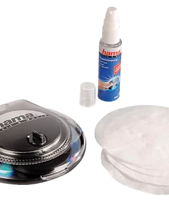 HAMA Kit de nettoyage et de réparation CD/DVD (51488) Disque de nettoyage