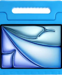JUST IN CASE Kids Étui pour Apple iPad Air 11 2025 / iPad Air 11 2024 - Bleu