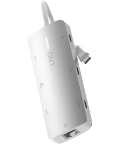 LINQ Multiport Hub 8-in-1 Pro USB-C 622720 Argenté