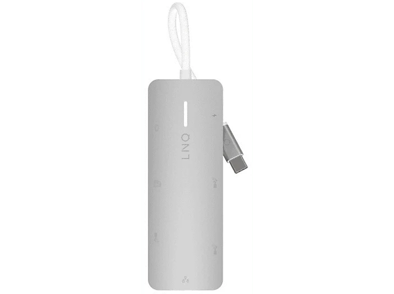 LINQ Multiport Hub 8-in-1 Pro USB-C 622720 Argenté - Image 4
