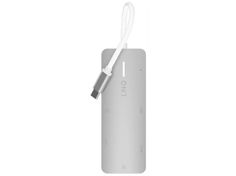 LINQ Multiport Hub 8-in-1 Pro USB-C 622720 Argenté - Image 5