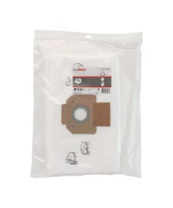 Lot de 5 Sachets en non-tissé pour Aspirateur BOSCH GAS 15 et GAS 20 L SFC Professional