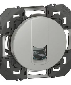 Prise blindée RJ45 LEGRAND cat6 STP dooxie finition alu