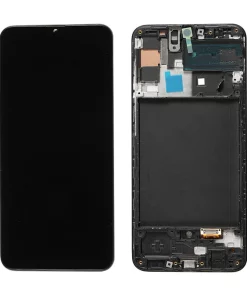 Alternative view of Écran LCD + Tactile + Châssis Samsung Galaxy A30s SM-A307F – Oled – Noir
