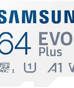 SAMSUNG Carte mémoire 64 GB EVO PLUS micro SD avec adaptateur (MB-MC64SA/EU)