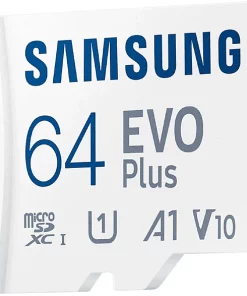 Alternative view of SAMSUNG Carte mémoire 64 GB EVO PLUS micro SD avec adaptateur (MB-MC64SA/EU)