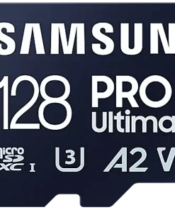 SAMSUNG Carte mémoire microSD Pro Ultimate 128 GB avec adaptateur SD (MB-MY128SA/WW)