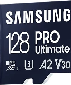 Alternative view of SAMSUNG Carte mémoire microSD Pro Ultimate 128 GB avec adaptateur SD (MB-MY128SA/WW)