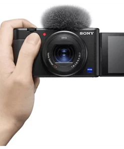 Alternative view of SONY Appareil photo compact vlog ZV-1 9.4-25.7 mm (ZV1BDI.EU) Appareil photo Vlog Noir