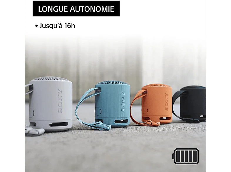SONY SRSXB100B.CE7 - Enceinte portable Noir - Image 7